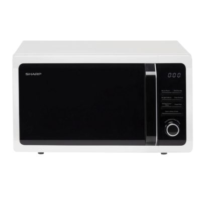 Sharp R764WM 900w 25L Microwave Oven with Grill - White Sharp R764WM 900w 25L Microwave Oven with Grill - White